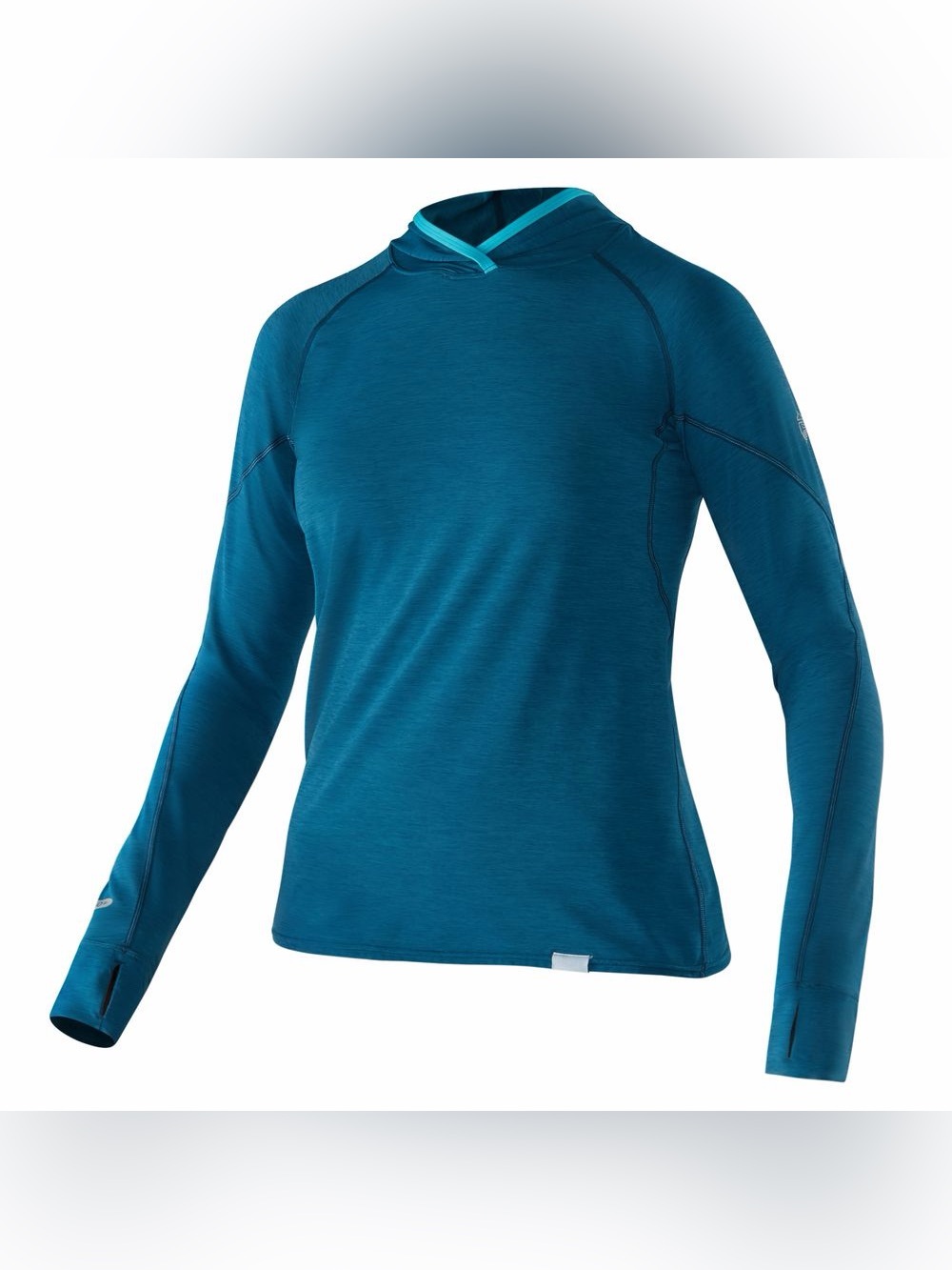 NRS Women’s Long Sleeve Silkweight Hoodie - Lightweight Sun Protection - size L